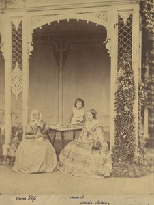 Anna Wöss, Marie a Marie Antoine, 50.–60. léta 19. století.
