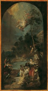 Dáte Martyrium des heiligen Quirinus od Franz Anton Maulbertsch
