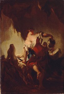 Judith s hlavou Holoferna