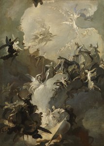 Oslava královských maďarských svatých, ca. 1772-73.