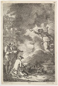 Návštěva Říma v roce 1764, 1764. od Franz Edmund Weirotter