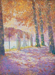 Bruselský park od Franz Gailliard