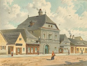 Bývalý lovecký zámeček císařovny Marie Terezie na Erdbergstraße 109 ve Vídni od Franz Gerasch