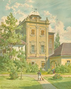 Starý Hundsturm v 5. vídeňském obvodu od Franz Gerasch