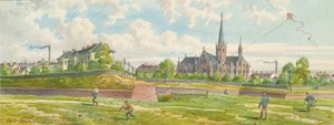 Mezi Westbahn a Mariahilfer line (pohled na zeď linky) od Franz Gerasch