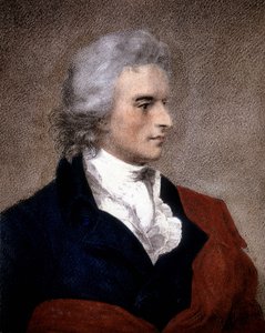 Portrét Friedricha von Schillera (1759 - 1805) z obrazu F. G. von Kugelgena.