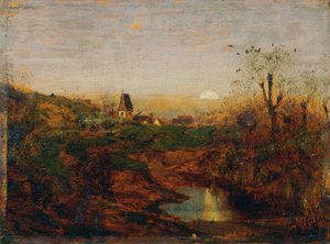 Soumrak v vřesovišti od Franz Hoffmann von Fallersleben