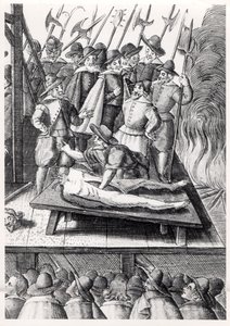 Popravy katolíků v Anglii za vlády Alžběty I. (1533-1603) od Franz Hogenberg