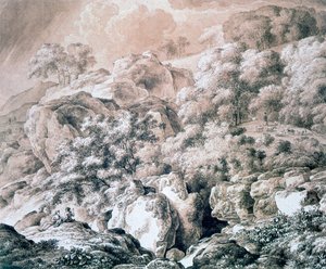 Lesní krajina, 1799