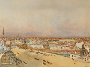 Pohled na Moskvu, 1898
