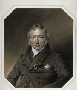 Portrét Friedricha Christiana Adolfa von Motze od Franz Krüger