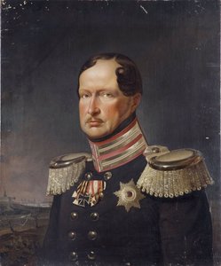 Fridrich Vilém III Pruský - Fridrich Vilém III Pruský (1797-1840), Kruger, Franz (1797-1857). Olej na plátně. Národní muzeum Stockholm