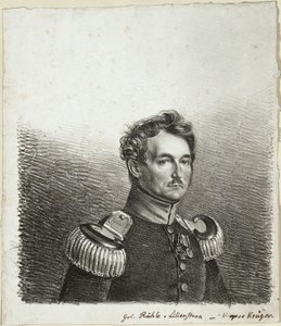 Hrabě Rühle von Lilienstern od Franz Krüger
