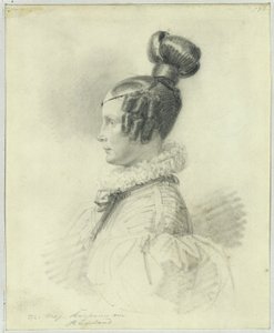 Císařovna Alexandra Fjodorovna od Franz Krüger