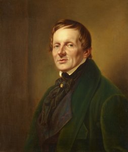 Portrét sochaře Ludwiga Wichmanna (kopie podle Franze Krügera) od Franz Krüger