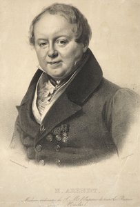 Portrét císařského osobního lékaře Nicholase Martina Arendta 1785-1859, 1836 od Franz Krüger