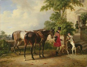 Ženich, 1836 od Franz Krüger
