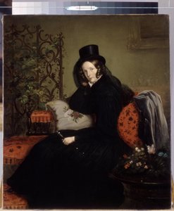 Portrét císařovny Alexandry Fedorovny (rozené Charlotte Pruské od Franz Krüger