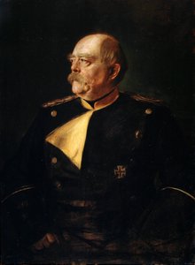 Portrét kancléře Otto von Bismarcka v uniformě, 1815-1898, 19. století.