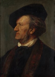 Portrét skladatele Richarda Wagnera 1813-1883