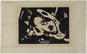 Býk od Franz Marc