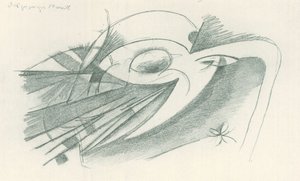 Nenasytný měsíc od Franz Marc