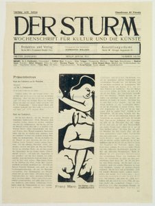 Pastýřka od Franz Marc