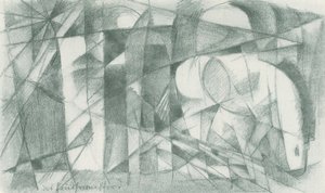 Franz Marc - Skicák z terénu - List 14 od Franz Marc