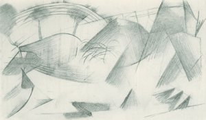 Franz Marc - Skicák z terénu - List 33 od Franz Marc