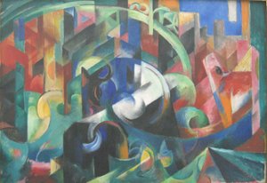 Němčina:  Rinder I Skot I od Franz Marc