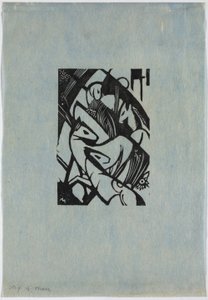 Německy: Skokové koně od Franz Marc