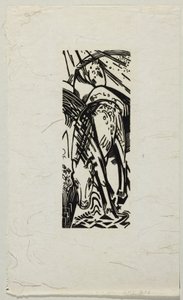 Německy: Pijící kůň od Franz Marc