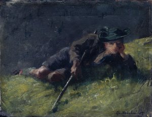 Pastýřský chlapec od Franz Marc