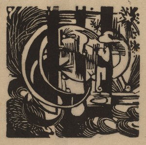Ještěrky, 1912. od Franz Marc