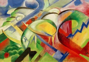 ovce od Franz Marc