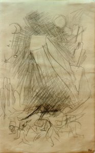 Padající hora od Franz Marc