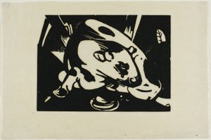 Býk od Franz Marc