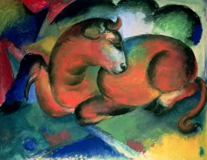 Red Bull od Franz Marc