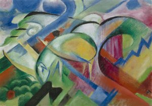 Ovce od Franz Marc