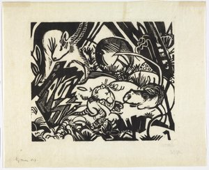 Legenda úrovně od Franz Marc