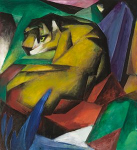 Tygr od Franz Marc
