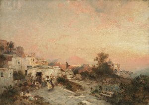 La Tarantella, Posilipo, Neapol, kolem roku 1895