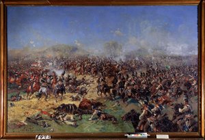 Ruské tažení (1812): bitva u Borodina (nebo bitva u Moskvy), 26. srpna 1812 (nebo 7. září 1812), třetí francouzský útok (bitva u Borodina 26. srpna