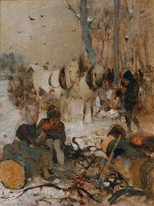 Zima od Franz Rumpler