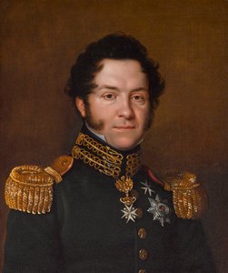 Portrét Jean-Noé-Godefroy de Polier-Vernand 1782-1833, 1823. od Franz Seraph Stirnbrand