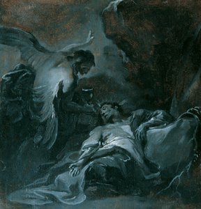Kristus na hoře Olivetské (II)