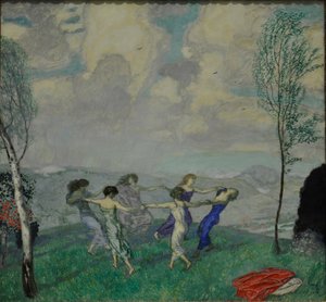 Kruhový tanec, 1910.