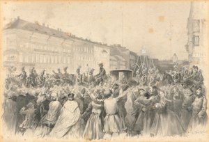 Procesí Alexandra II., 1862. od Franz Teichel