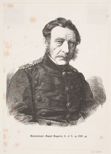 Generálmajor August Baggesen od Franz Wilhelm Obermann