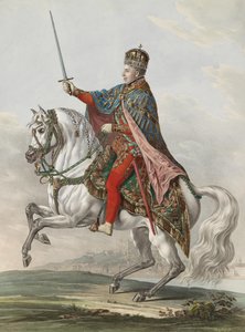 Císař Ferdinand I. Rakouský jako král uherský, 1830